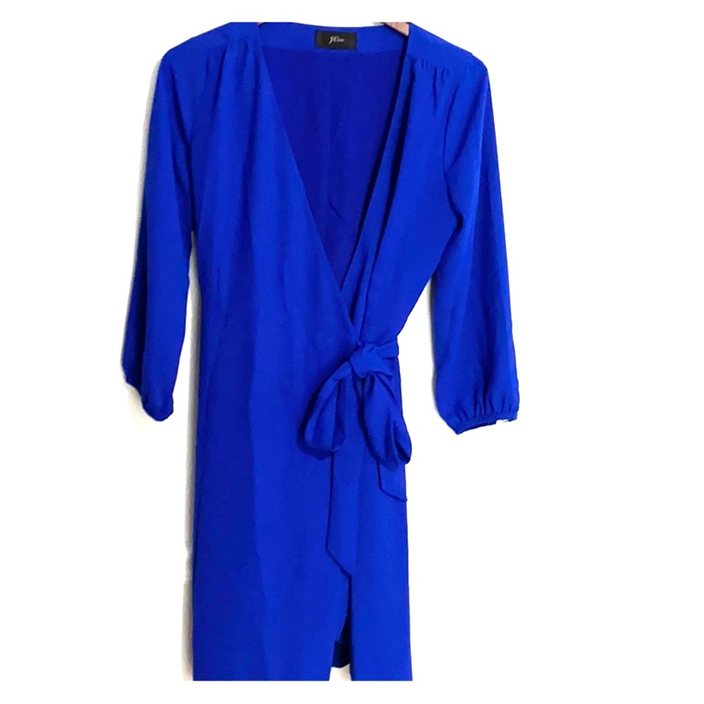 J. Crew wrap dress 👗 super cute!